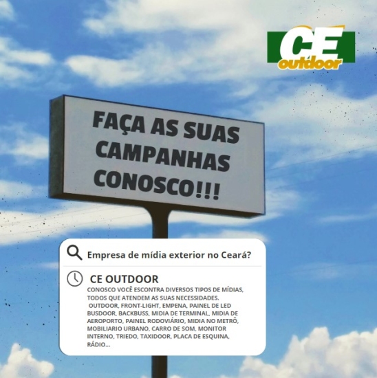 POR QUE FAZER CAMPANHAS COM A CE OUTDOOR?