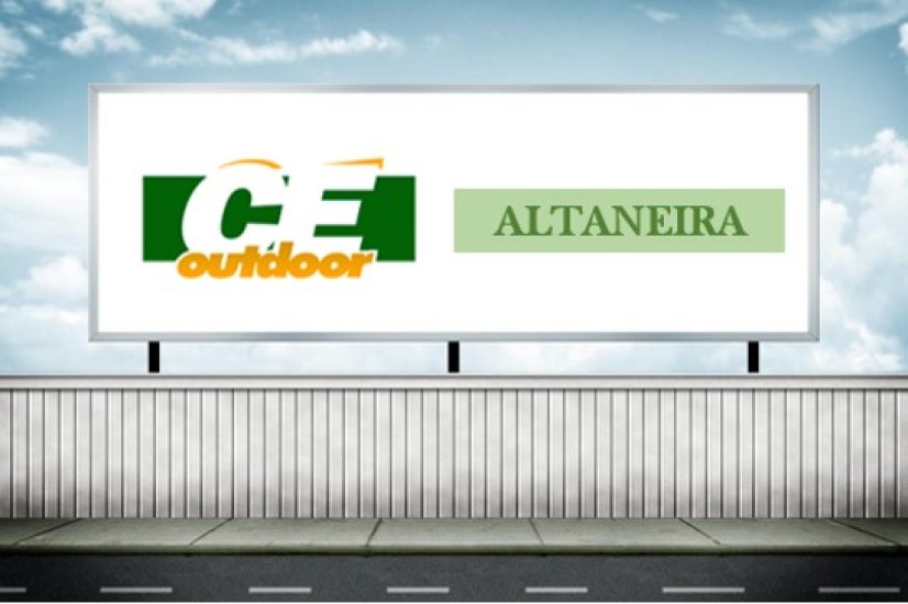 INVISTA EM OUTDOOR NA CIDADE DE ALTANEIRA-CE