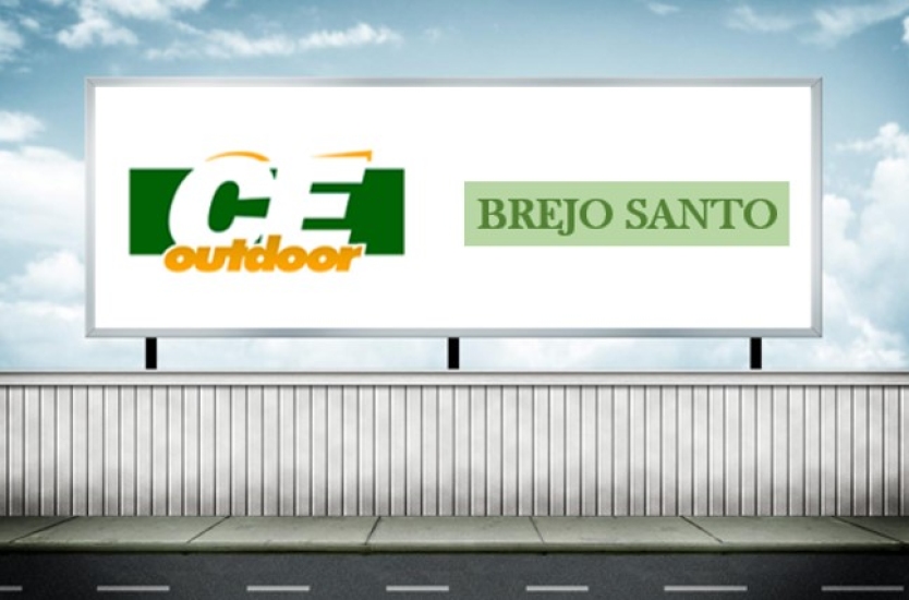 INVISTA EM OUTDOOR NA CIDADE DE BREJO SANTO-CE