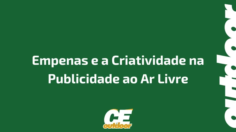 Empenas e a Criatividade na Publicidade ao Ar Livre