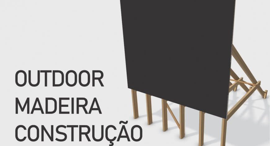 CONSTRUÇÃO PLACA DE OUTDOOR