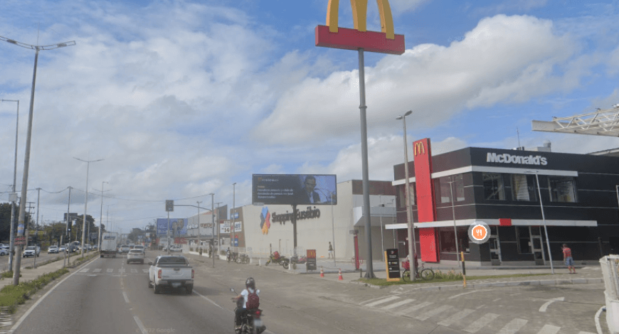 Outdoor na Cidade de Fortaleza