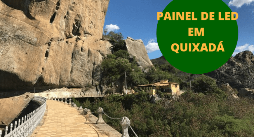 PAINEL DE LED EM QUIXADÁ