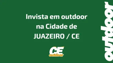 Ponto nº INVISTA EM OUTDOOR NA CIDADE DE JUAZEIRO CE