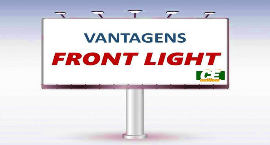 Anuncio em painéis de front ligth, qual a vantagem?